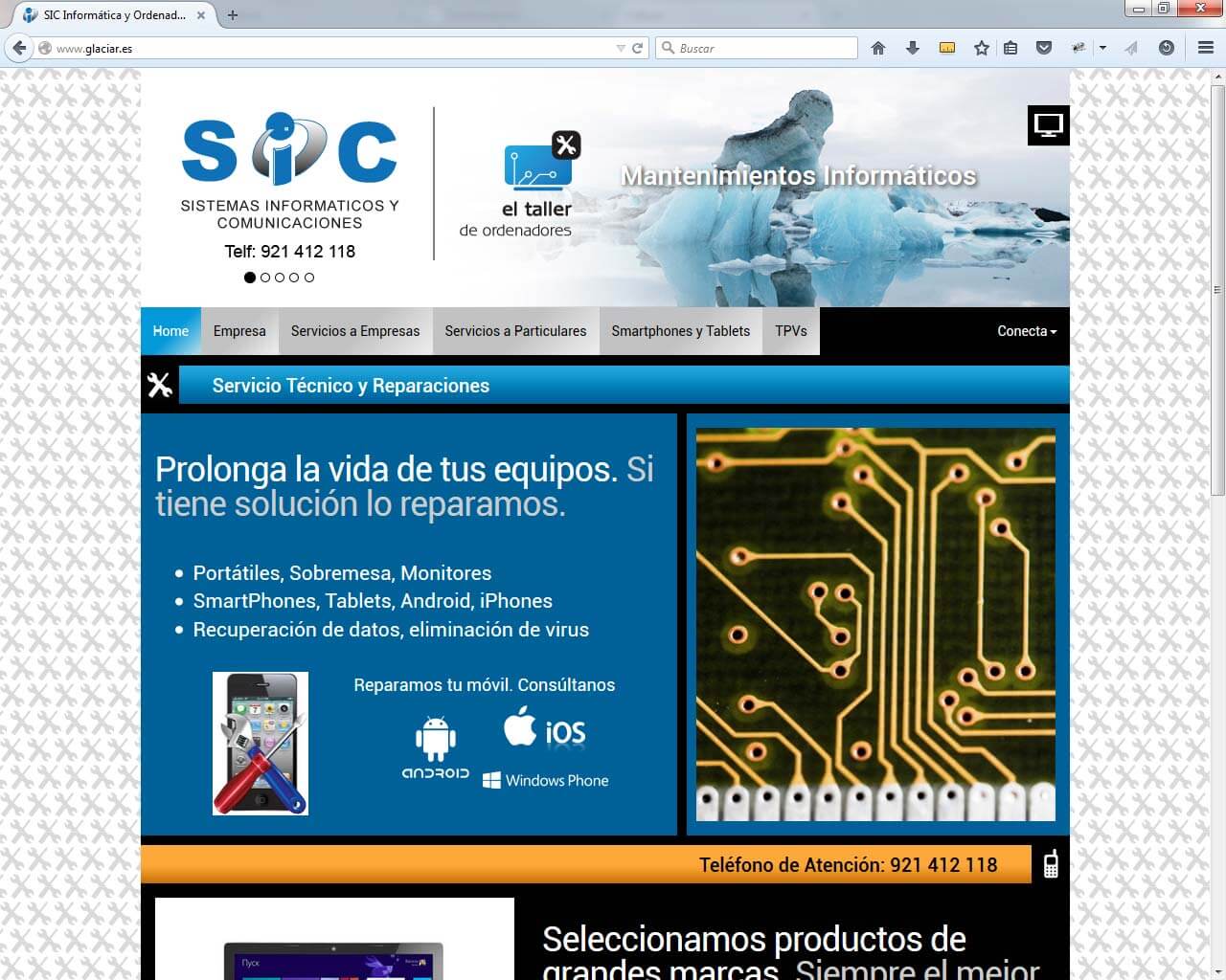 glaciar.com